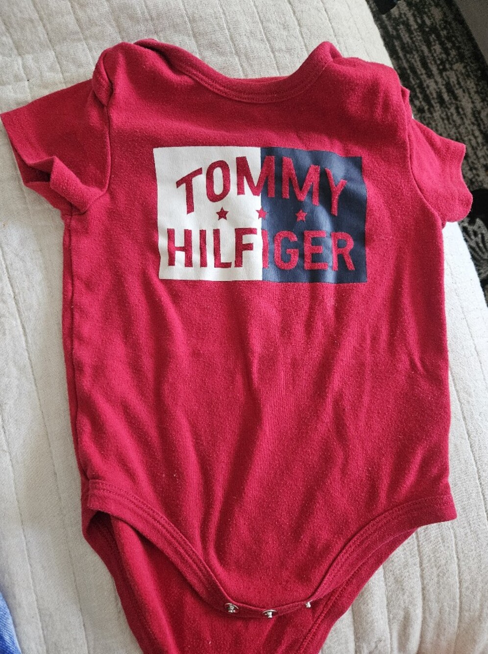 Tommy Hilfiger Kids Red Logo Hoodie